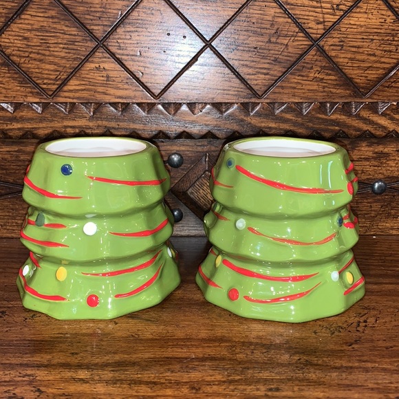 2 Threshold Christmas Tree Mugs - Picture 4 of 10